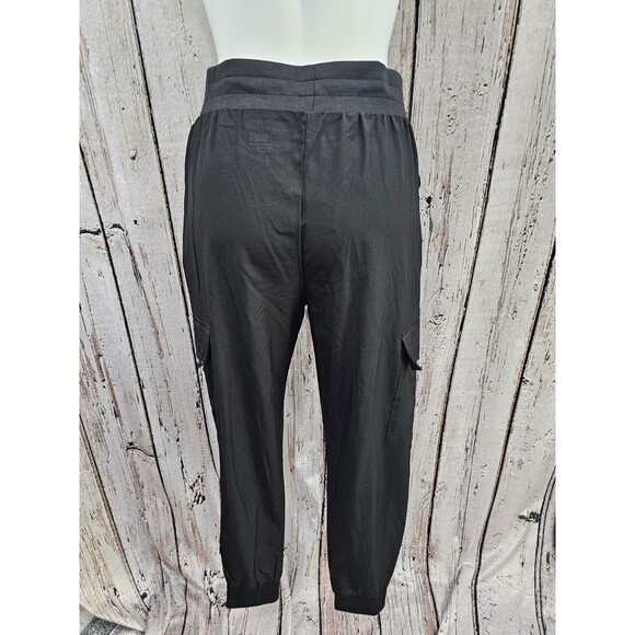 ALK Women's Large Starting Point Black Light Weight Slinky Jogger Athletic Pants - Picture 3 of 4